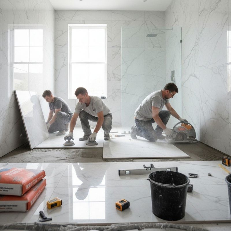 Slate Floor Installation in Overland Park, KS